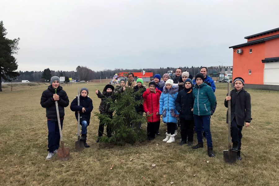 Открытие детского просвет-лагеря «Ель ГрЭКО» в бизнес-парке «Грачи»