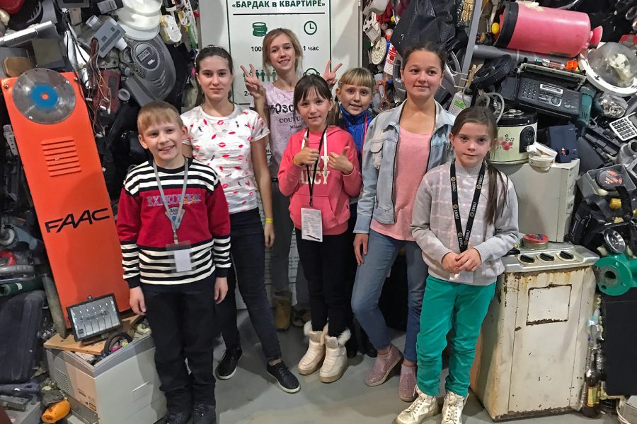 Открытие детского просвет-лагеря «Ель ГрЭКО» в бизнес-парке «Грачи»