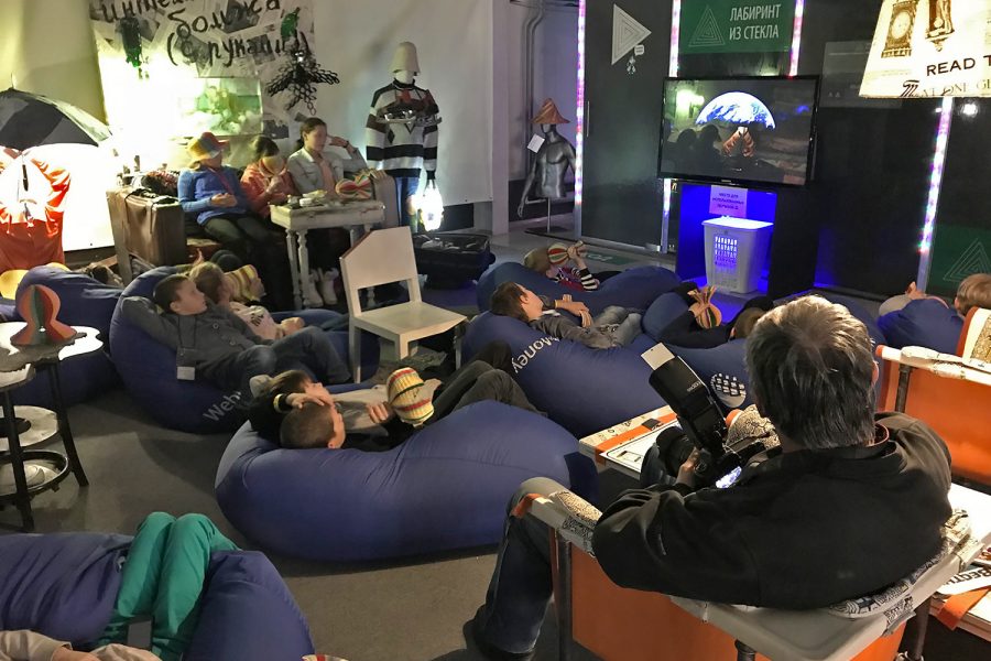 Открытие детского просвет-лагеря «Ель ГрЭКО» в бизнес-парке «Грачи»