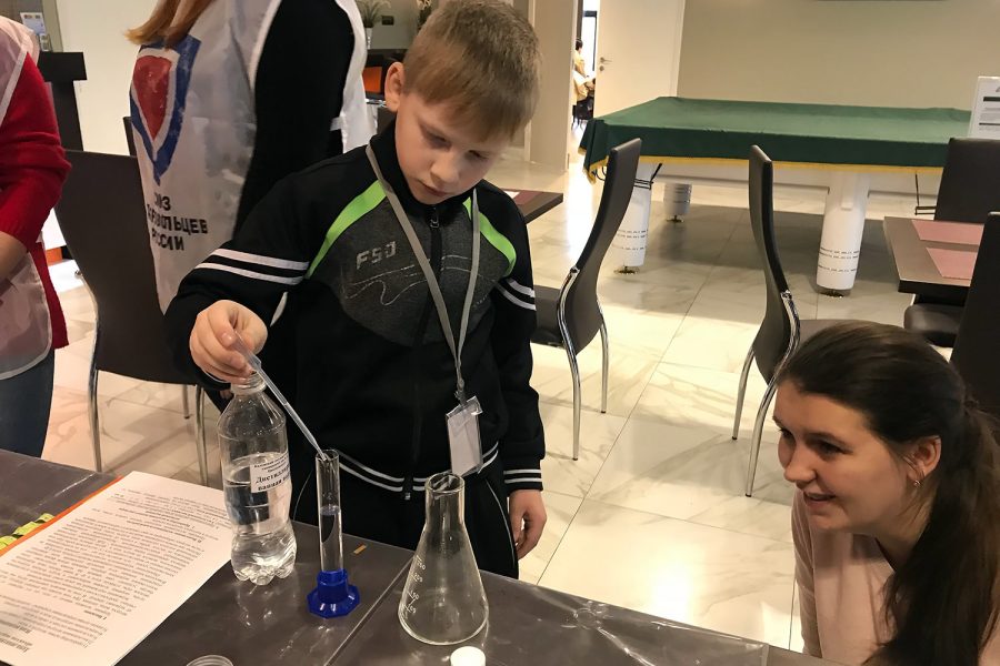 Открытие детского просвет-лагеря «Ель ГрЭКО» в бизнес-парке «Грачи»