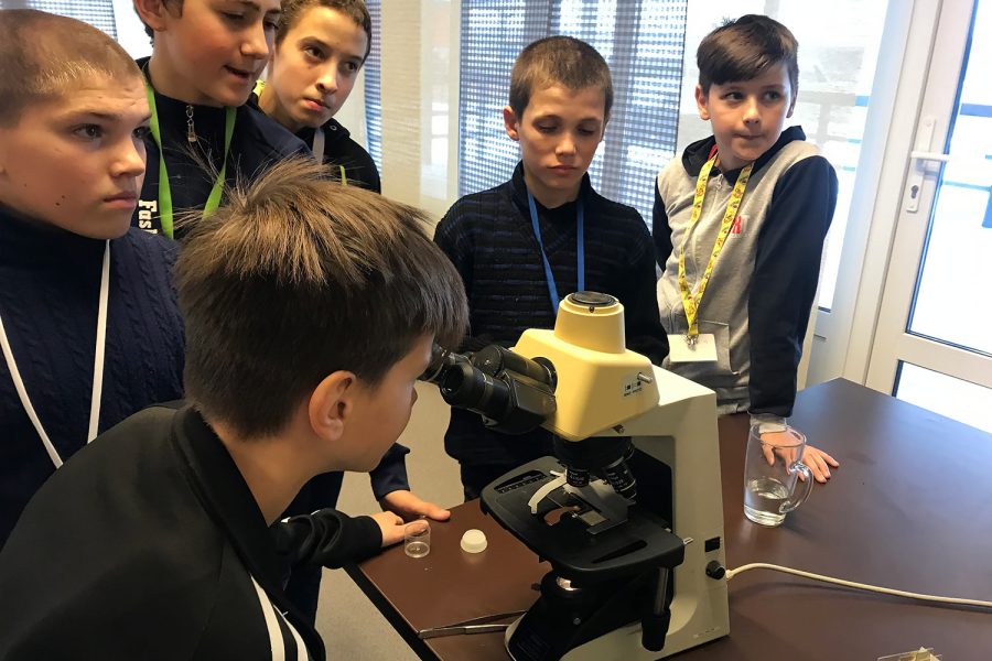 Открытие детского просвет-лагеря «Ель ГрЭКО» в бизнес-парке «Грачи»