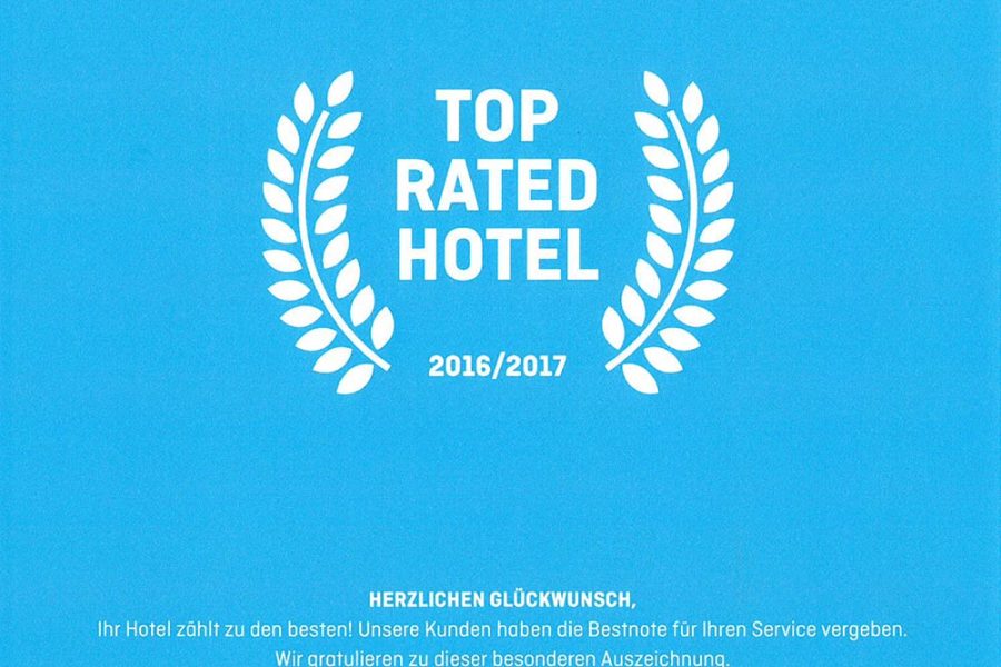 Мы — лучшие и в Германии! Наш Отель в Германии снова получил награду!